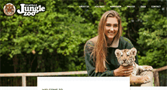 Desktop Screenshot of elmvalejunglezoo.com
