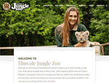 Tablet Screenshot of elmvalejunglezoo.com